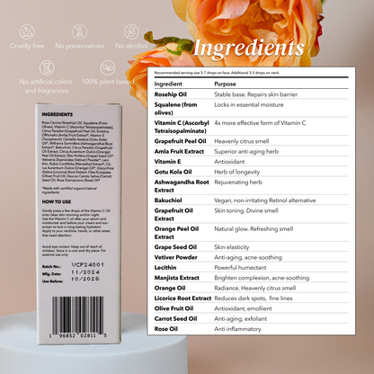 Ayurvedic Vitamin C Face Oil